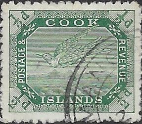 Cook Islands 1909 SG 37 White Tern of Torea Fine Used