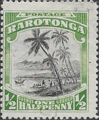 Cook Islands 1924 Rarotonga SG 81 Fine Used
