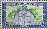 Cook Islands 1949 Aitutaki and Palm Trees SG 153 Fine Mint
