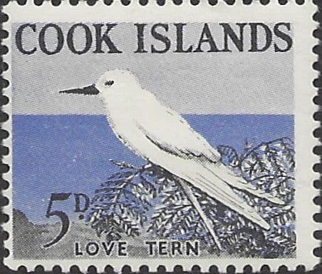 Cook Islands 1963 White tern SG 166 Fine Mint