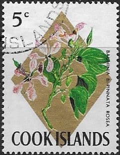 Cook Islands 1967 Flowers SG 234B Fine Used