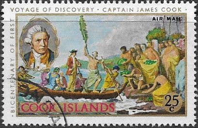 Cook Islands 1968 Captain Cook's First Voyage of Discovery SG 276 Fine Used
