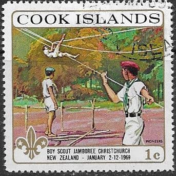 Cook Islands 1969 Scout Jamboree SG 290 Fine Used