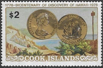 Cook Islands 1978 Bicentenary of Discovery of Hawaii SG 586 Fine Mint