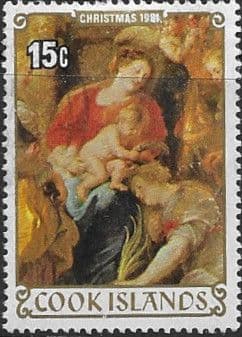 Cook Islands 1981 Christmas SG 828 Fine Used