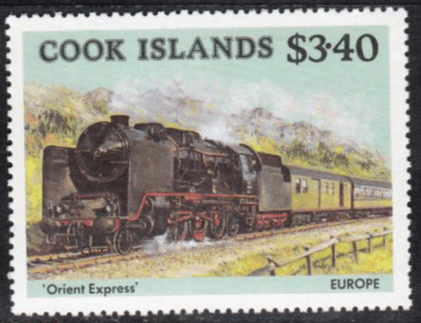 Cook Islands 1985 Montreal Train Locomotives SG 1029 Fine Mint