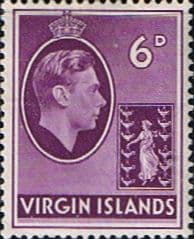 British Virgin Islands 1938 King George VI SG 116a Fine Mint