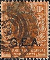 Tanganyika 1917 King George V G E A Overprint SG 49 Fine Used