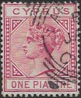 Cyprus 1882 Queen Victoria SG 18 Fine Used