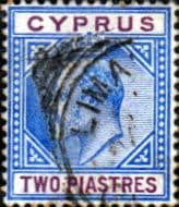 Cyprus 1902 King Edward VII SG 53 Fine Used