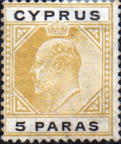 Cyprus 1904 King Edward VII SG 60 Fine Mint