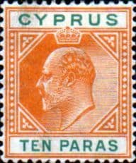 Cyprus 1904 King Edward VII SG 61 Fine Mint