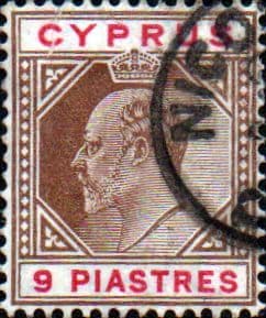 Cyprus 1904 King Edward VII SG 68 Fine Used