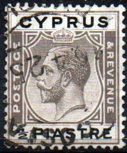 Cyprus 1924 King George V SG 104 Fine Used