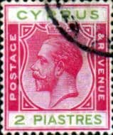 Cyprus 1924 King George V SG 108 Fine Used