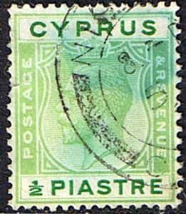 Cyprus 1925 King George V SG 118 Fine Used