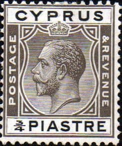 Cyprus 1925 King George V SG 119 Fine Mint