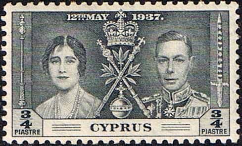 Cyprus 1937 King George VI Coronation SG 148 Fine Mint