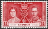 Cyprus 1937 King George VI Coronation SG 149 Fine Mint