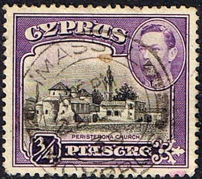 Cyprus 1938 SG 153 Peristerona Church Fine Used