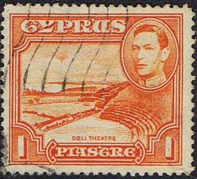 Cyprus 1938 SG 154 Roman Theatre Soli Fine Used