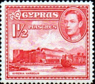 Cyprus 1938 SG 155 Kyrenia Harbour Fine Mint