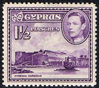Cyprus 1938 SG 155a Kyrenia Harbour Fine Mint