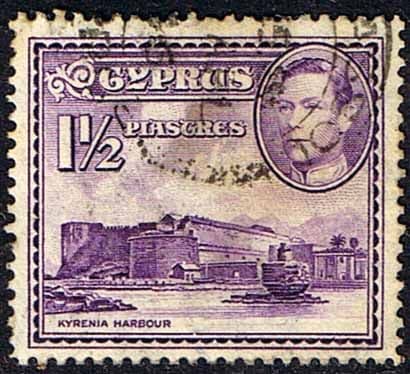 Cyprus 1938 SG 155a Kyrenia Harbour Fine Used