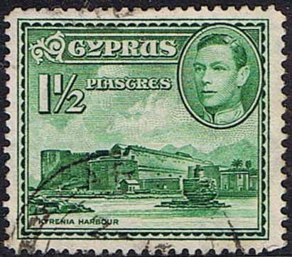 Cyprus 1938 SG 155ab Kyrenia Harbour Fine Used