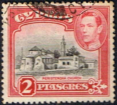 Cyprus 1938 SG 155b Peristerona Church Fine Used