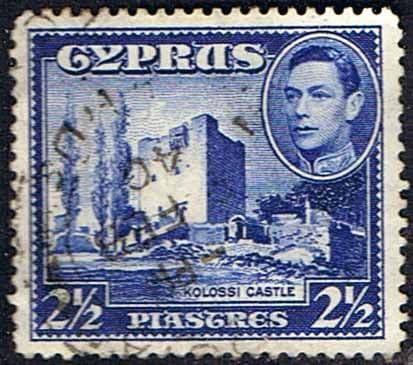 Cyprus 1938 SG 156 Kolossi Castle Fine Used