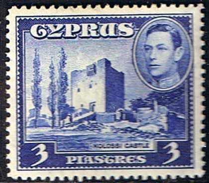 Cyprus 1938 SG 156a Kolossi Castle Fine Mint