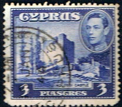 Cyprus 1938 SG 156a Kolossi Castle Fine Used