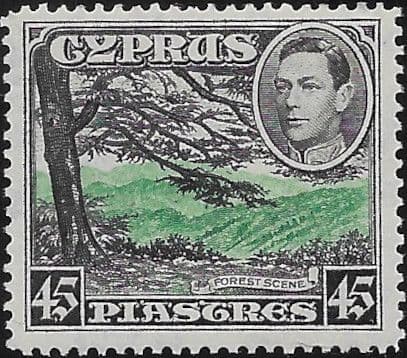 Cyprus 1938 SG 161 Forest Scene Fine Mint