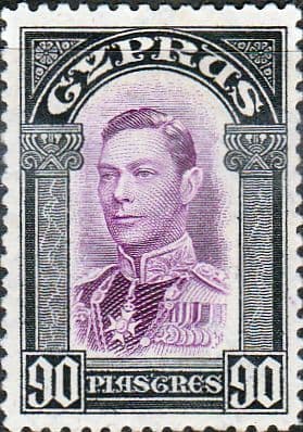 Cyprus 1938 SG 162 King George VI Fine Mint