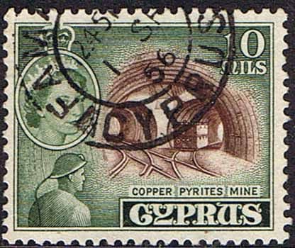 Cyprus 1955 New Currency SG 176 Fine Used