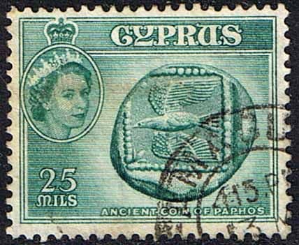 Cyprus 1955 New Currency SG 179 Fine Used