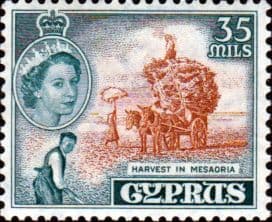 Cyprus 1955 New Currency SG 181 Fine Mint