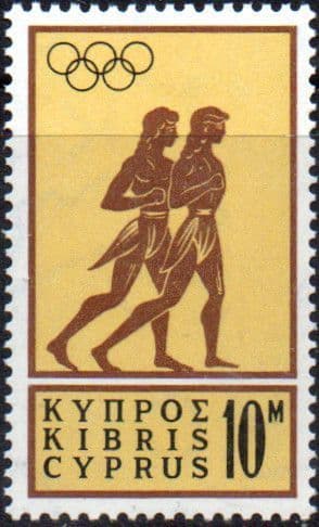 Cyprus 1964 Olympic Games SG 246 Fine Mint