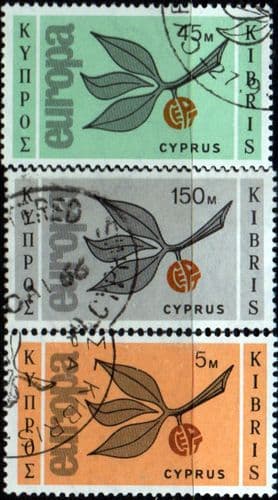 Cyprus 1965 Europa Set Fine Used