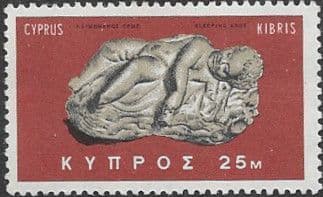 Cyprus 1966 Sleeping Eros SG 288 Fine Mint