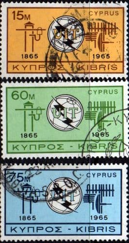 Cyprus International Telecomunication Union Set Fine Used