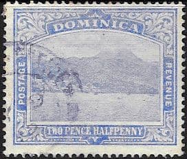 Dominica 1908 Roseau From The Sea SG 50 Fine Used