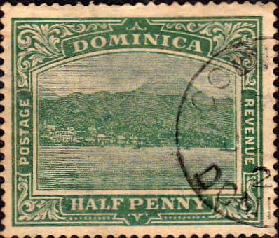 Dominica 1921 King George V SG 62 Fine Used