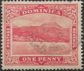 Dominica 1921 King George V SG 63 Fine Used