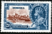Dominica 1935 King George V Silver Jubilee SG 94 Fine Mint