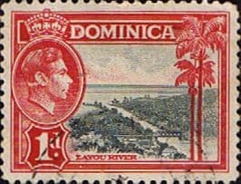 Dominica 1938 King George VI SG 100 Fine Used