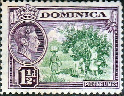 Dominica 1938 King George VI SG 101 Fine Mint