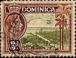 Dominica 1938 King George VI SG 104 Fine Used