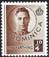 Dominica 1940 King George VI SG 109 Fine Mint